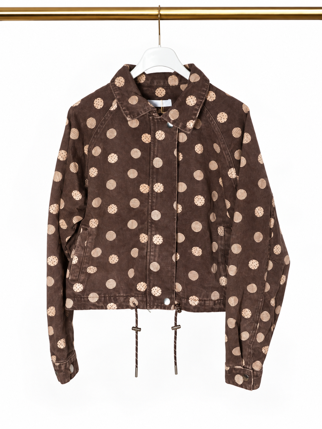 Veste courte imprimée pois 🤎✨