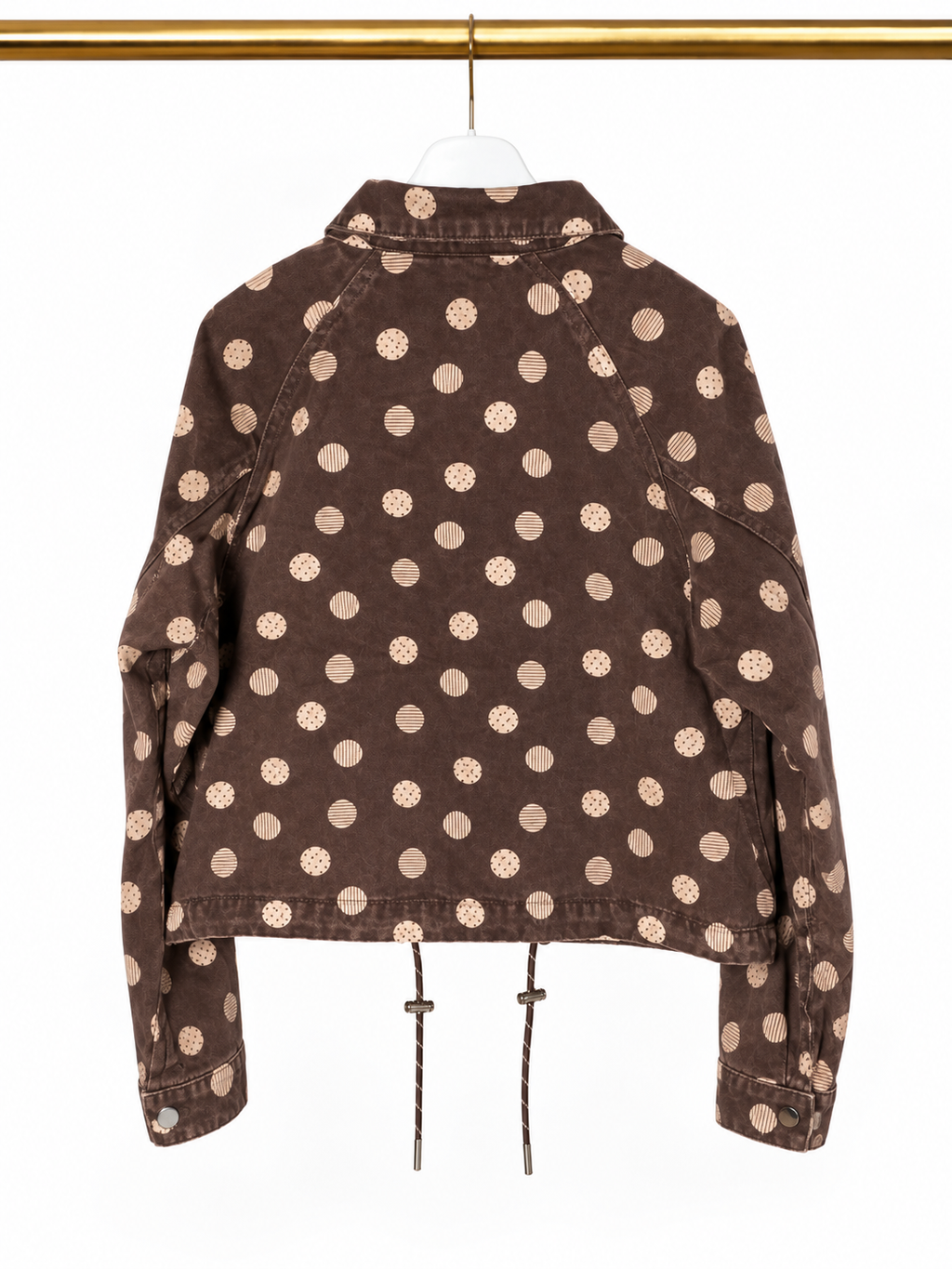 Veste courte imprimée pois 🤎✨