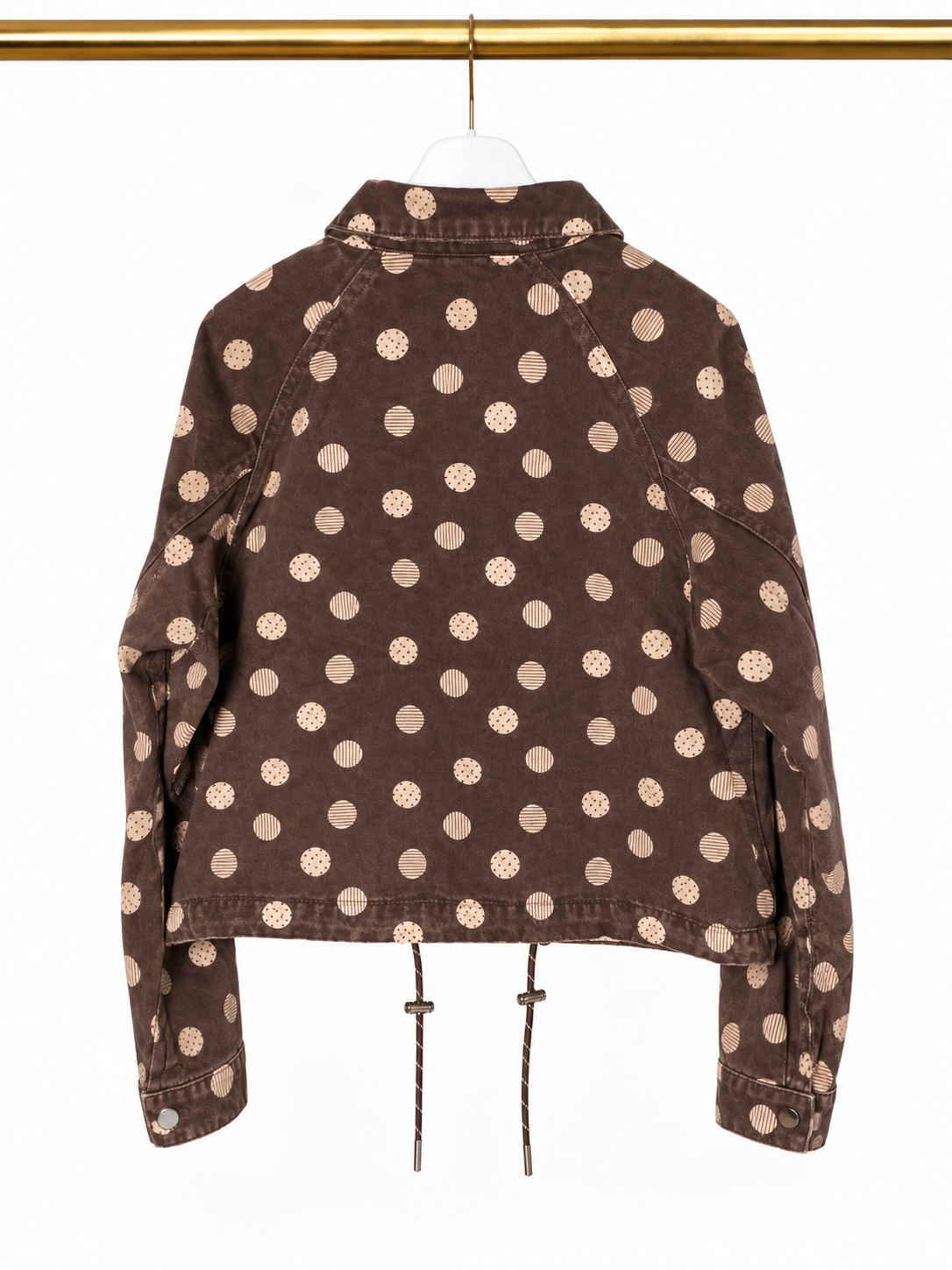 Veste courte imprimée pois 🤎✨