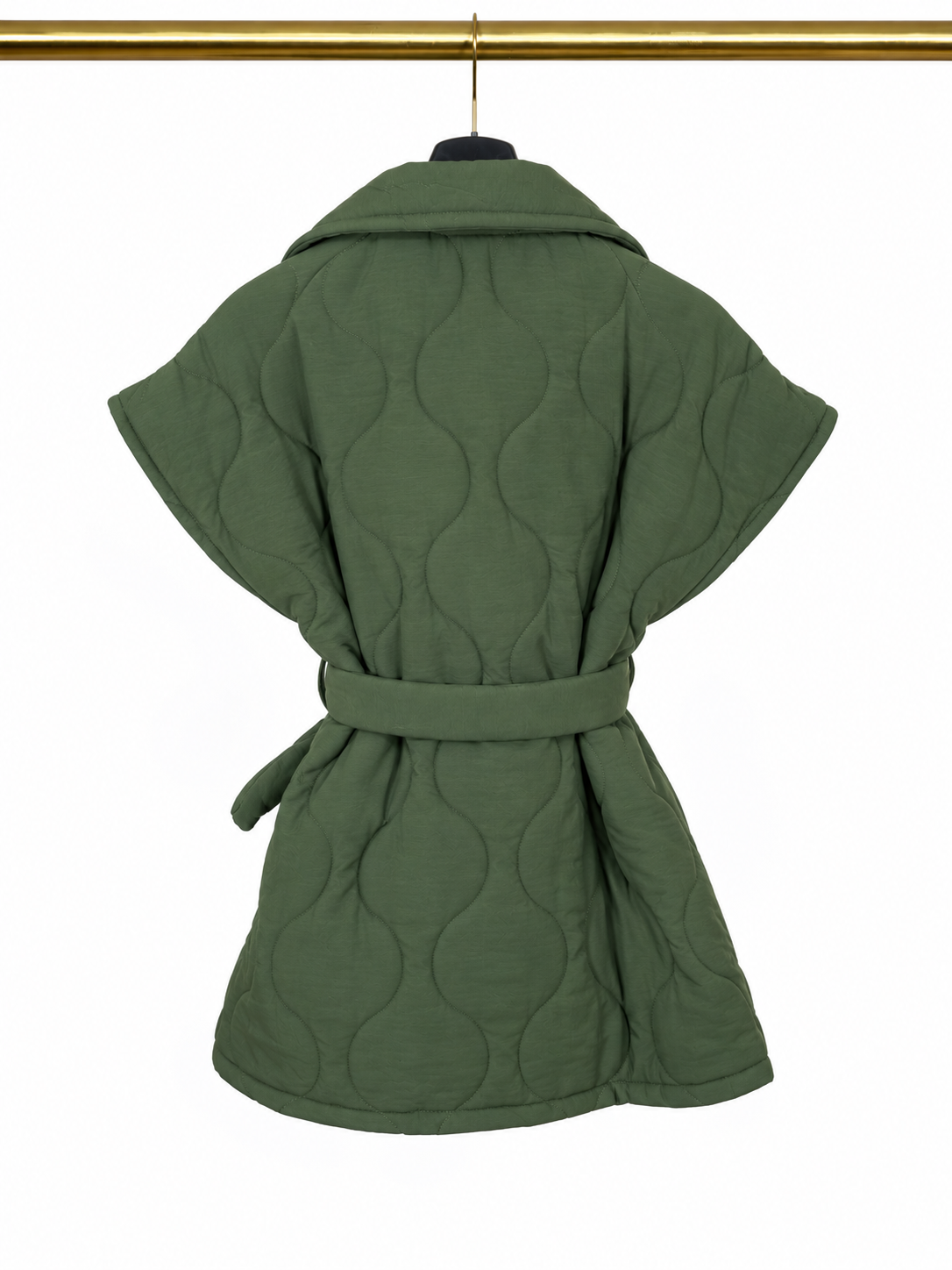 Manteau matelassé vert kaki 💚✨