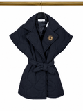 Manteau matelassé bleu marine 💙✨