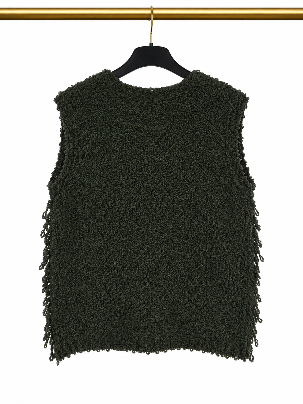 Gilet sans manches vert kaki 🌿✨