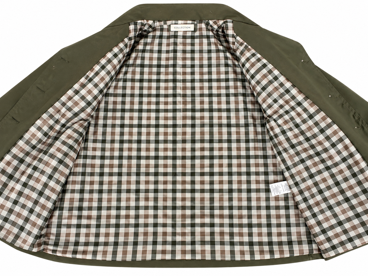 Veste kaki à carreaux 🤎💚