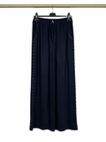 Pantalon fluide noir à boutons dorés ✨🖤
